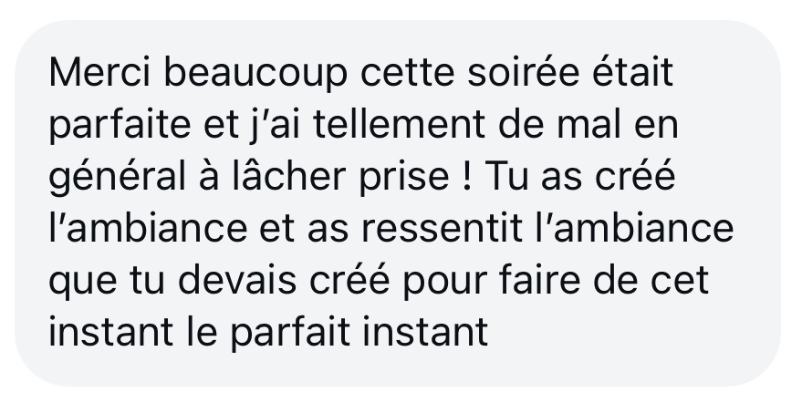 TÉMOIGNAGE LA SPHÈRE